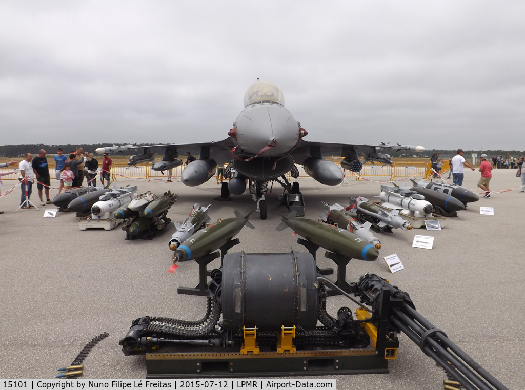 15101, General Dynamics F-16AM Fighting Falcon C/N AA-01, Static display.