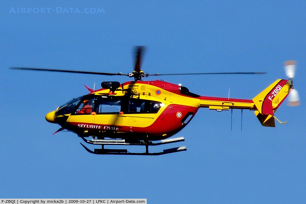 F-ZBQI, Eurocopter-Kawasaki EC-145 (BK-117C-2) C/N 9240, In flight