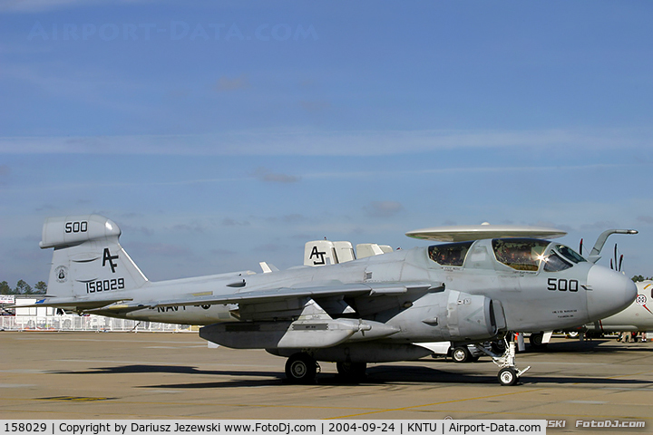 158029, 1971 Grumman EA-6B Prowler C/N MP-6, EA-6B Prowler 158029 AF-500 from VAQ-209 