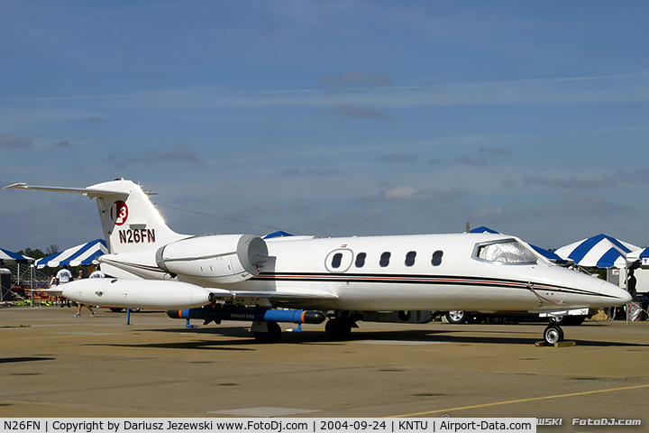 N26FN, 1975 Gates Learjet 36 C/N 011, Gates Learjet Corp. 36  C/N 11, N26FN