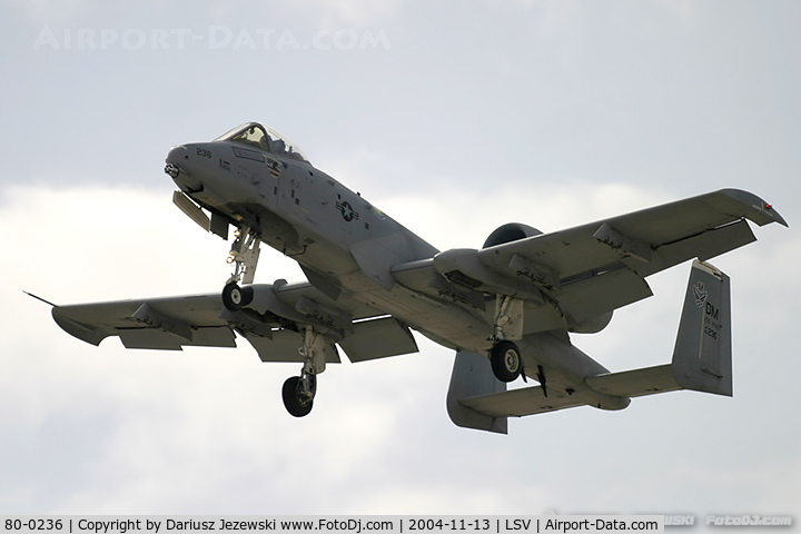 80-0236, Fairchild Republic OA-10A Thunderbolt II C/N A10-0586, A-10C Thunderbolt II 80-0236 DM from 358th FS 
