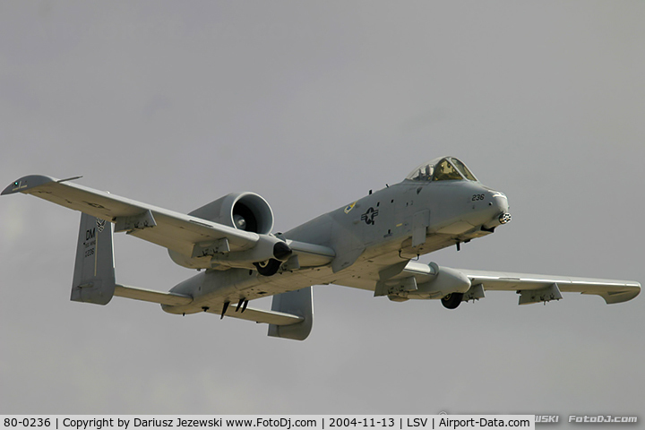 80-0236, Fairchild Republic OA-10A Thunderbolt II C/N A10-0586, A-10C Thunderbolt II 80-0236 DM from 358th FS 