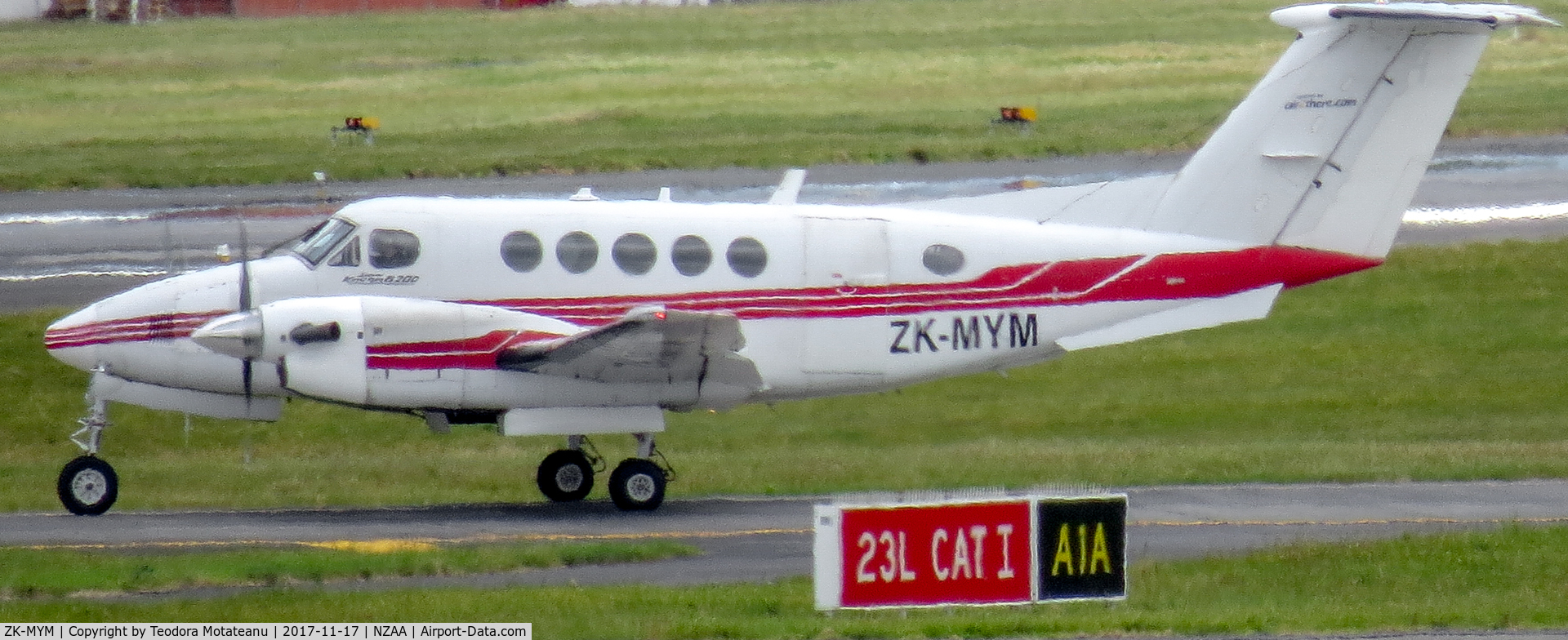 ZK-MYM, 1993 Beech B200 King Air C/N BB-1466, ZK-MYM