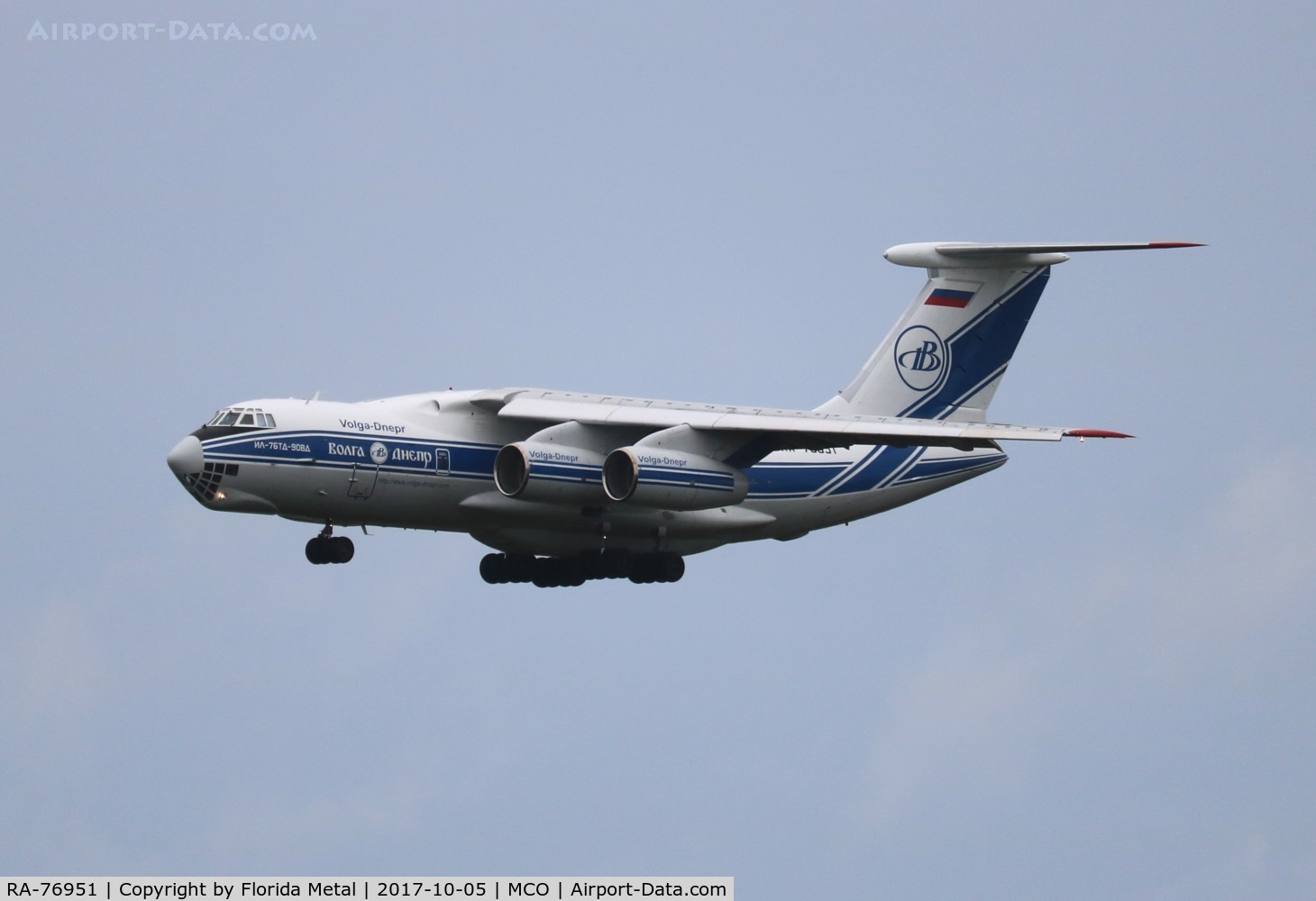RA-76951, 2007 Ilyushin Il-76TD-90VD C/N 2073421704, Volga IL-76