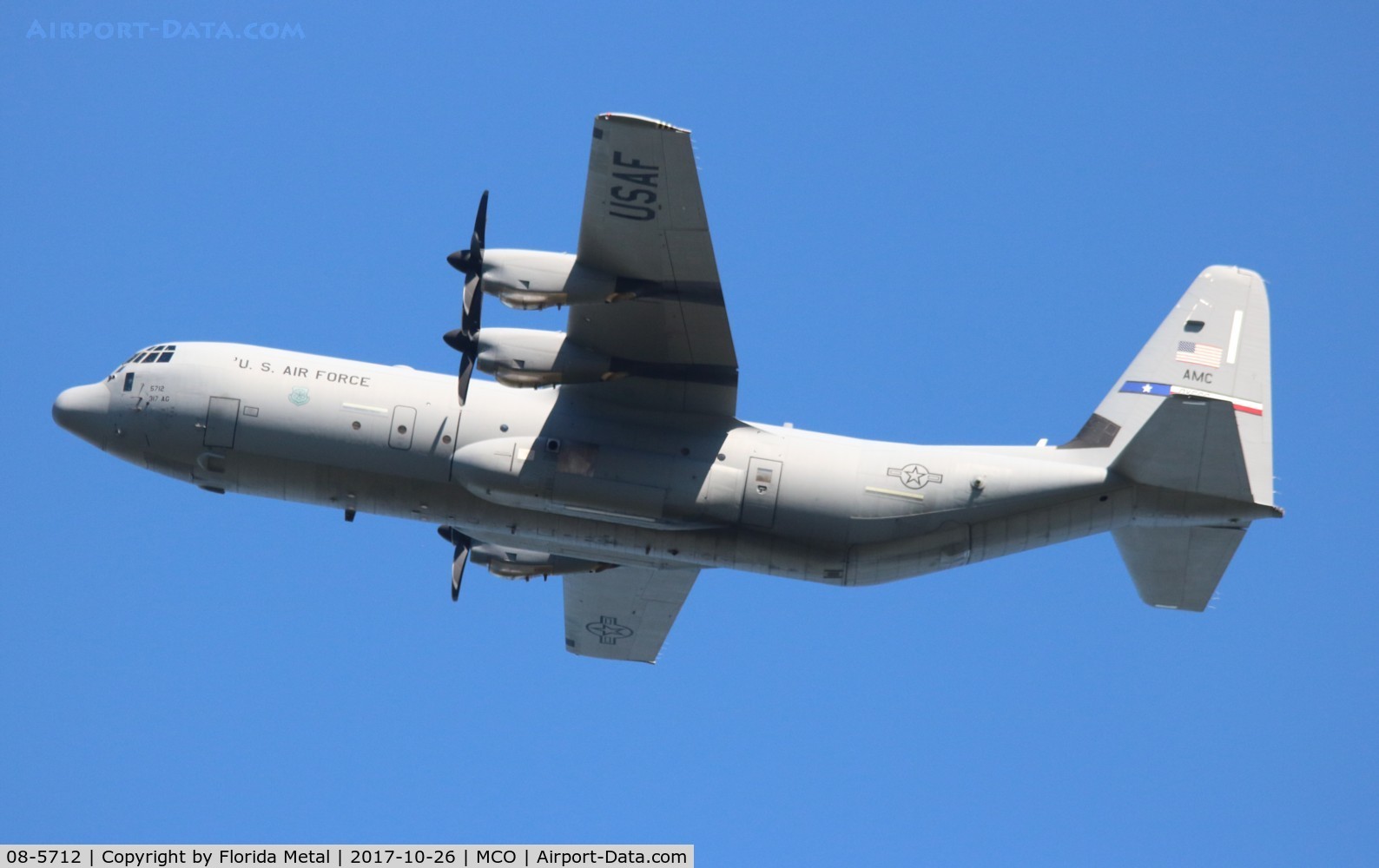 08-5712, 2008 Lockheed Martin C-130J-30 Super Hercules C/N 382-5712, C-130J-30