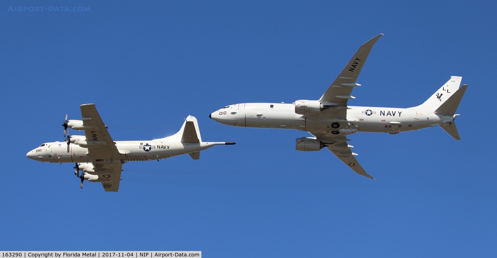 163290, Lockheed P-3C AIP Orion C/N 285G-5815, P-3 with P-8