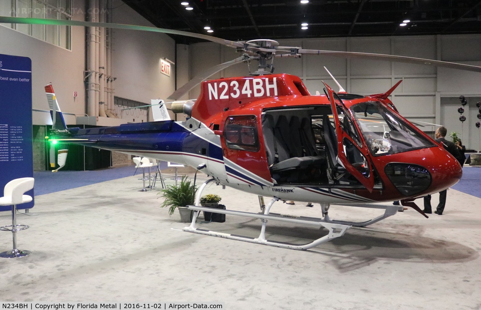 N234BH, 2012 Eurocopter AS-350B-3 Ecureuil Ecureuil C/N 7398, AS350 at NBAA Orlando