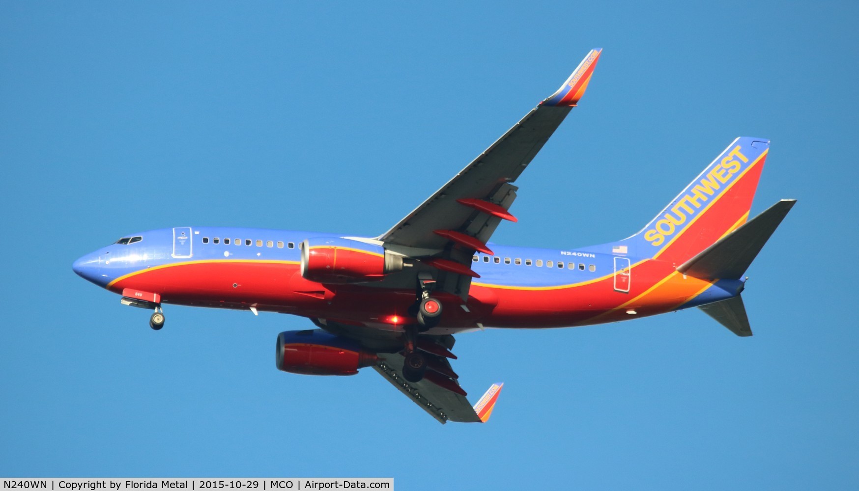 N240WN, 2006 Boeing 737-7H4 C/N 32503, Southwest