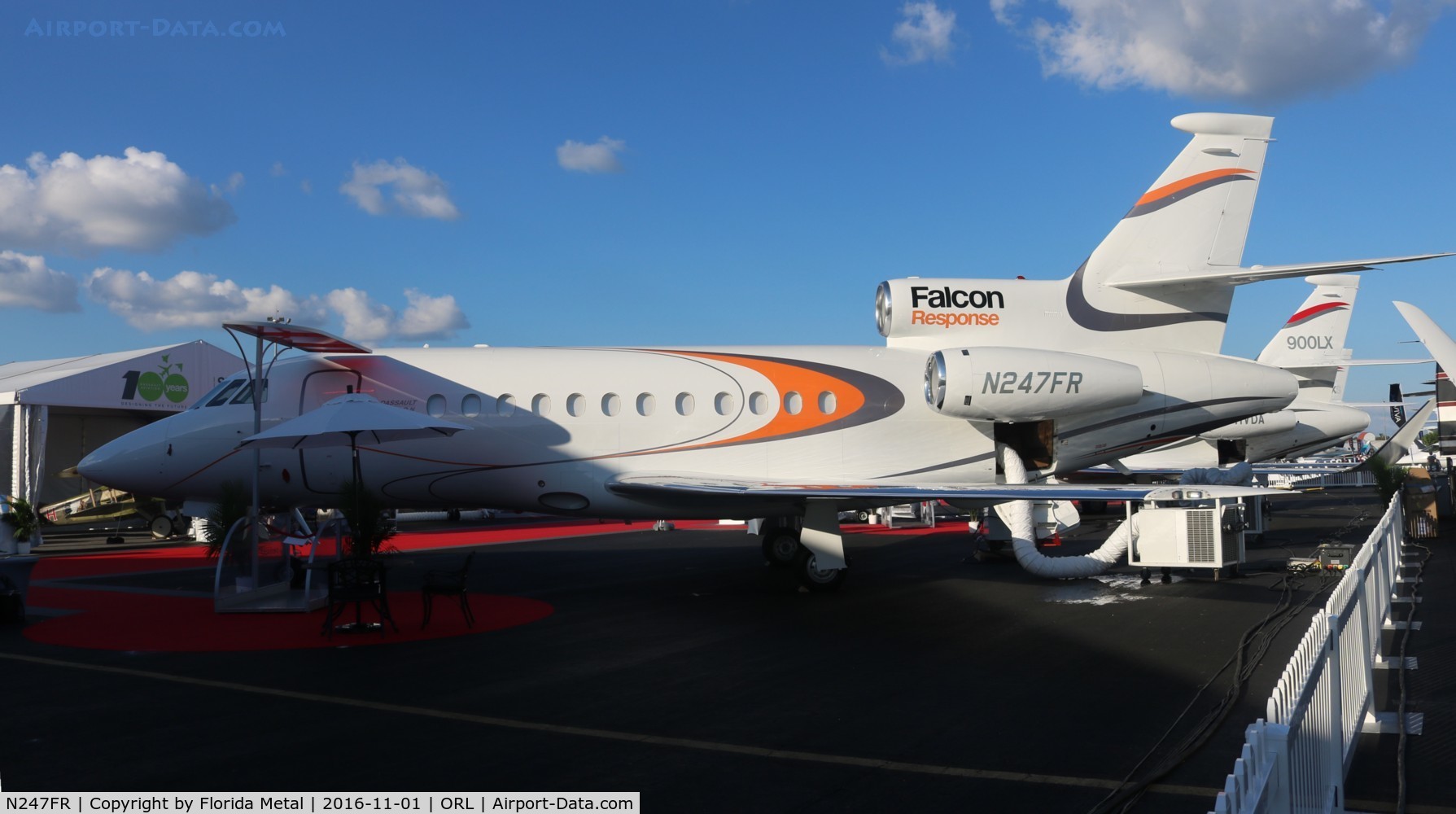 N247FR, 2000 Dassault Falcon 900 C/N 184, Falcon Response