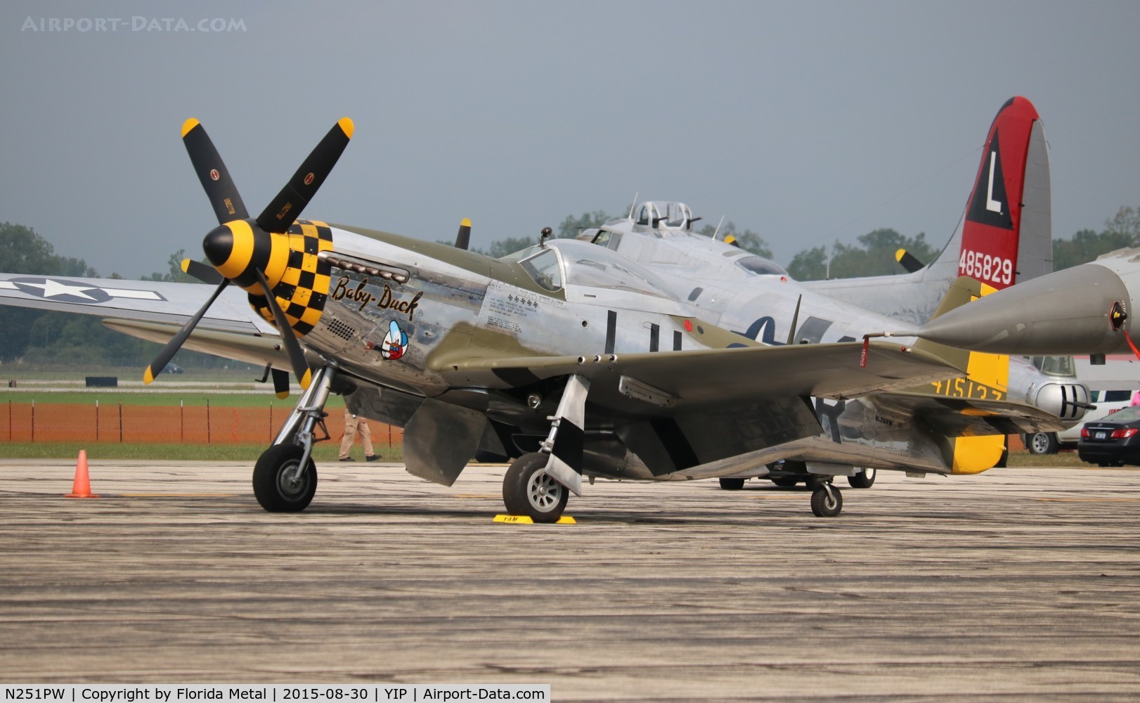 N251PW, 1944 North American P-51D Mustang C/N 122-31945, Baby Duck w/o 7-16-17