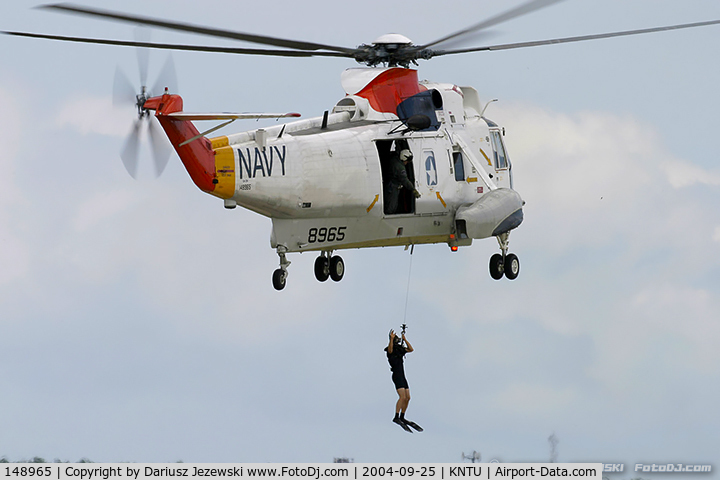 148965, Sikorsky SH-3H Sea King C/N 61037, UH-3H Sea King 148965 1 from   NAS Norfolk, VA