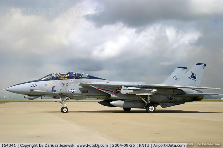 164341, Grumman F-14D Tomcat C/N 616/D-21, F-14D Tomcat 164341 AJ-101 from VF-213 