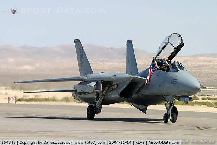 164345, Grumman F-14D Tomcat C/N 620, F-14D Tomcat 164345 AD-165 from VF-101 
