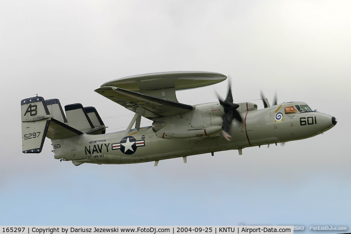 165297, Northrop Grumman E-2C Hawkeye C/N A52-168, E-2C Hawkeye 165297 AB-601 from VAW-126 