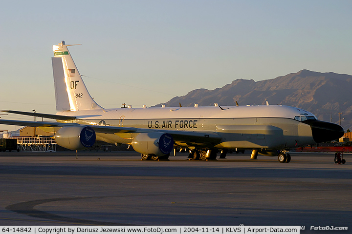 64-14842, 1964 Boeing RC-135V Rivet Joint C/N 18782, RC-135V Rivet Joint 64-14842 OF from 38th RS 