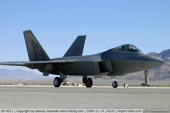 99-4011, Lockheed Martin F/A-22A Raptor C/N 4011, F-22 Raptor 99-4011 OT from 422nd TES 