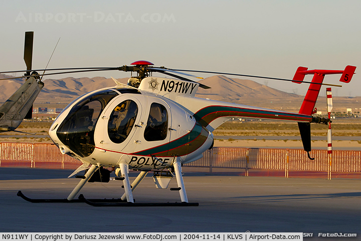 N911WY, 2000 MD Helicopters 369FF C/N 0144FF, Mcdonnell Douglas MD 369FF  C/N 0144FF, N911WY
