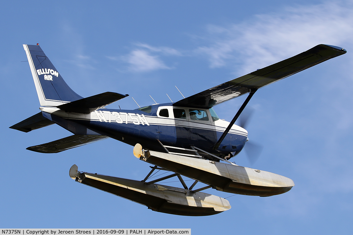 N7375N, Cessna U206G Stationair C/N U20603641, PALH