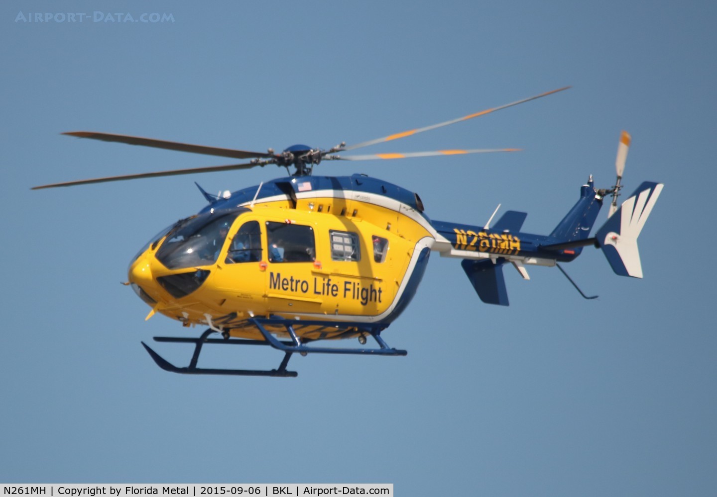 N261MH, Eurocopter-Kawasaki EC-145 (BK-117C-2) C/N 9250, Metro Life Flight