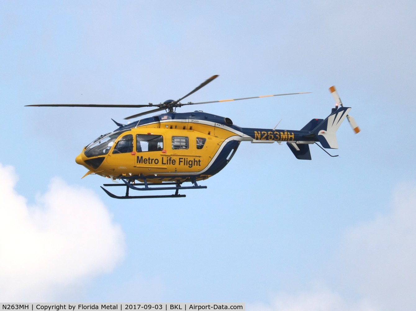 N263MH, Eurocopter-Kawasaki EC-145 (BK-117C-2) C/N 9311, EC145