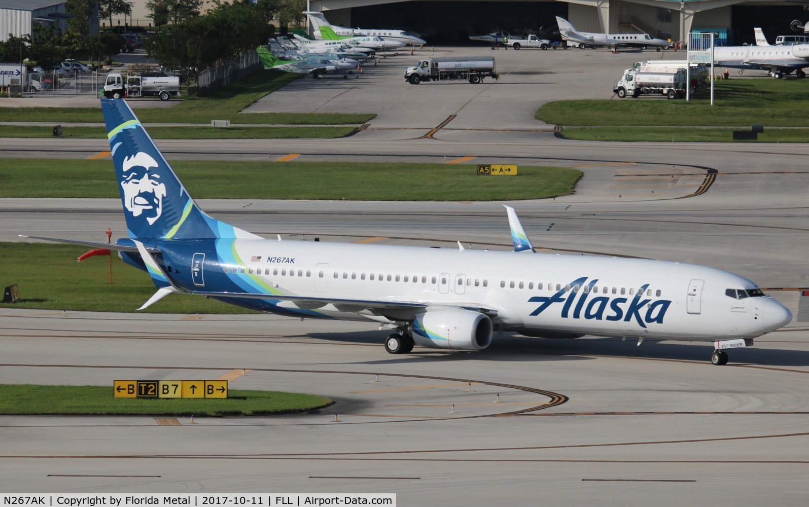 N267AK, 2017 Boeing 737-990/ER C/N 60581, Alaska