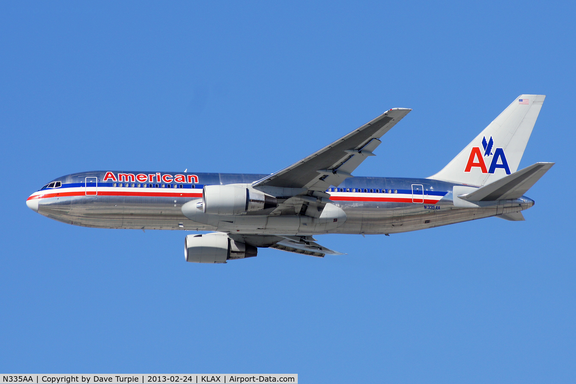 N335AA, 1987 Boeing 767-223 C/N 22333, Withdrawn from use in 2014.  Stored at KROW.