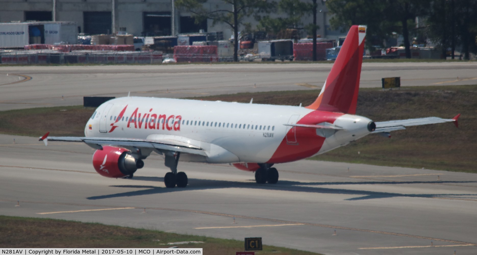 N281AV, 2010 Airbus A320-214 C/N 4281, Avianca