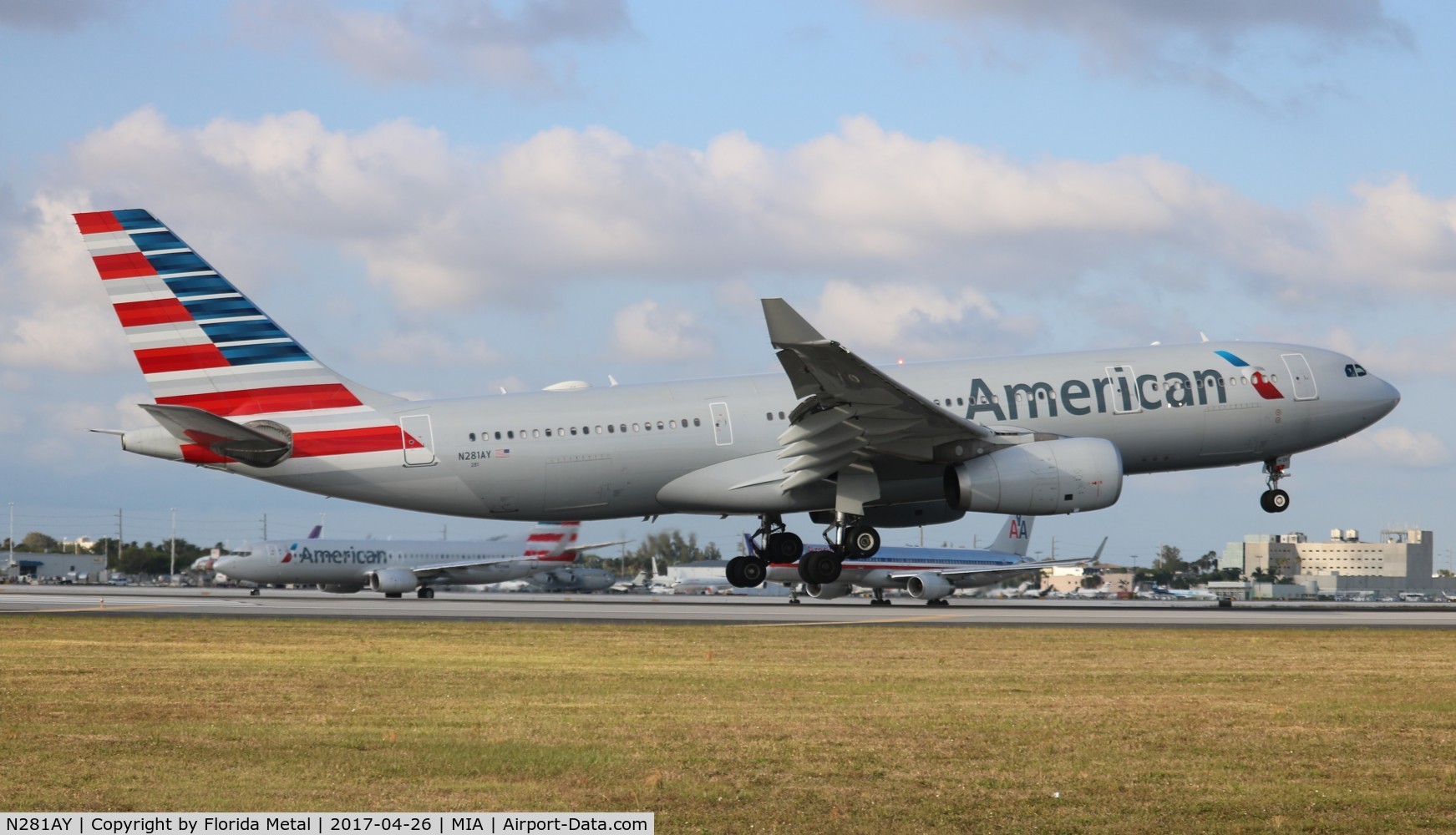 N281AY, 2009 Airbus A330-243 C/N 1041, American