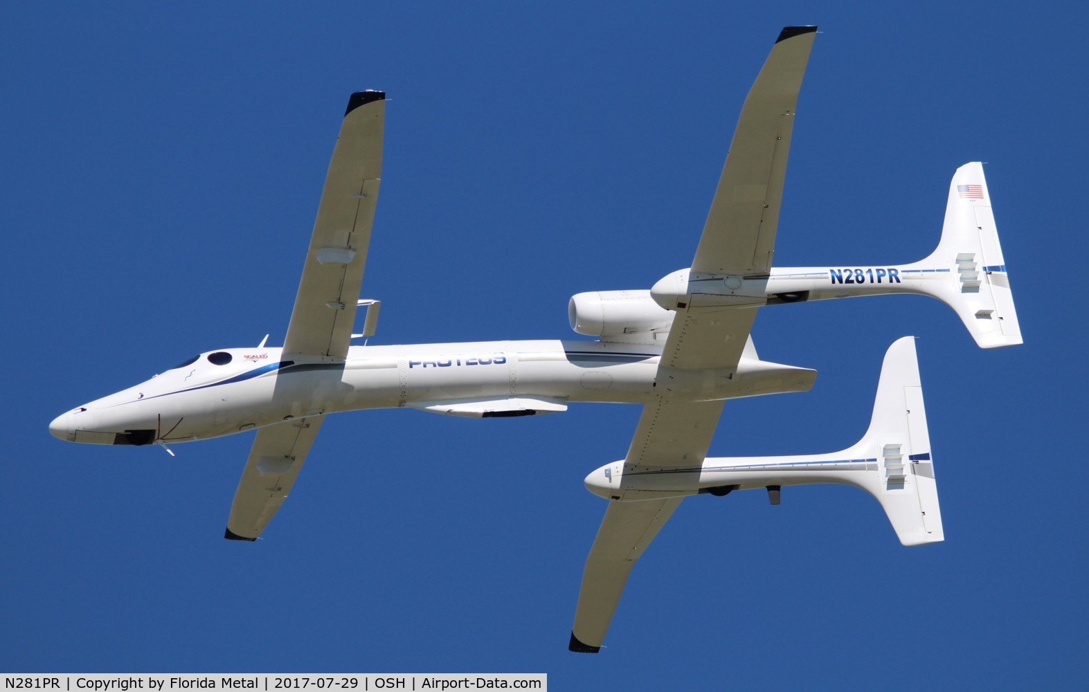 N281PR, 1998 Scaled Composites 281 C/N 001, Scaled Composites 281