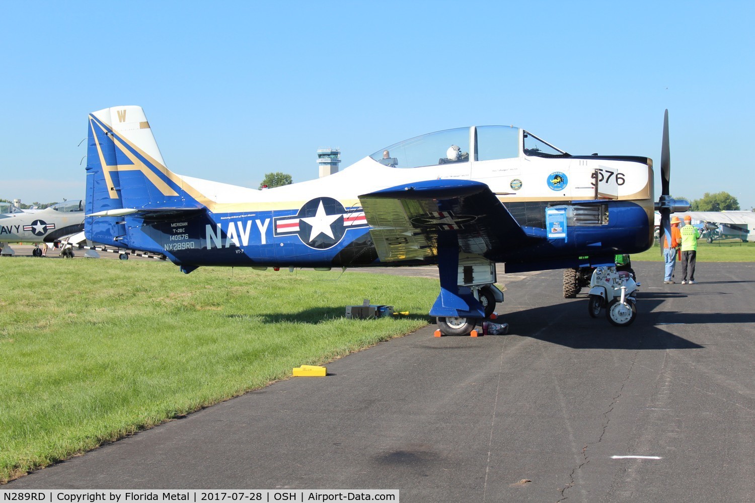 N289RD, 1956 North American T-28C Trojan C/N 226-153, T-28C