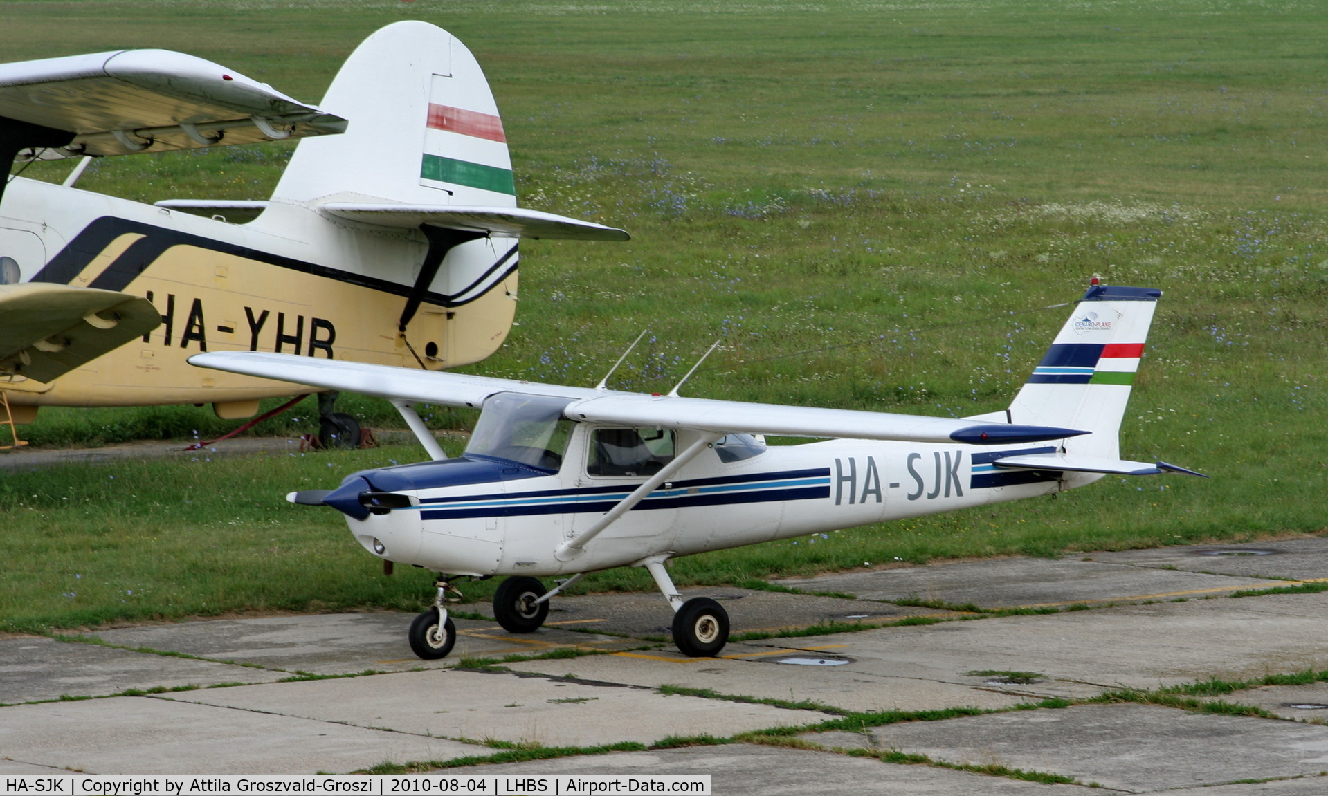 HA-SJK, 1981 Cessna 152 C/N 15284860, Budaörs Airport, Hungary
