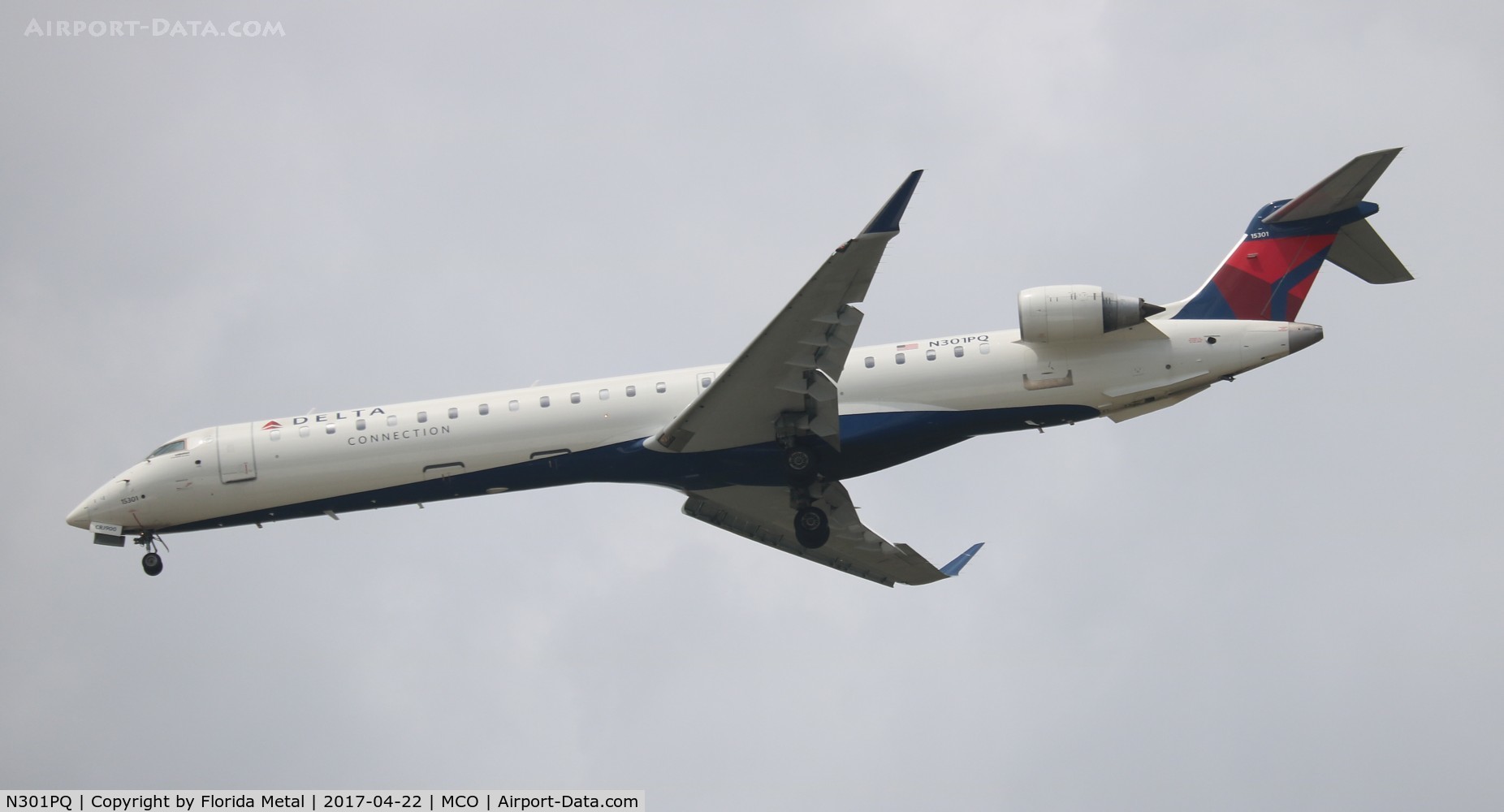 N301PQ, 2013 Bombardier CRJ-900 (CL-600-2D24) C/N 15301, Delta Connection