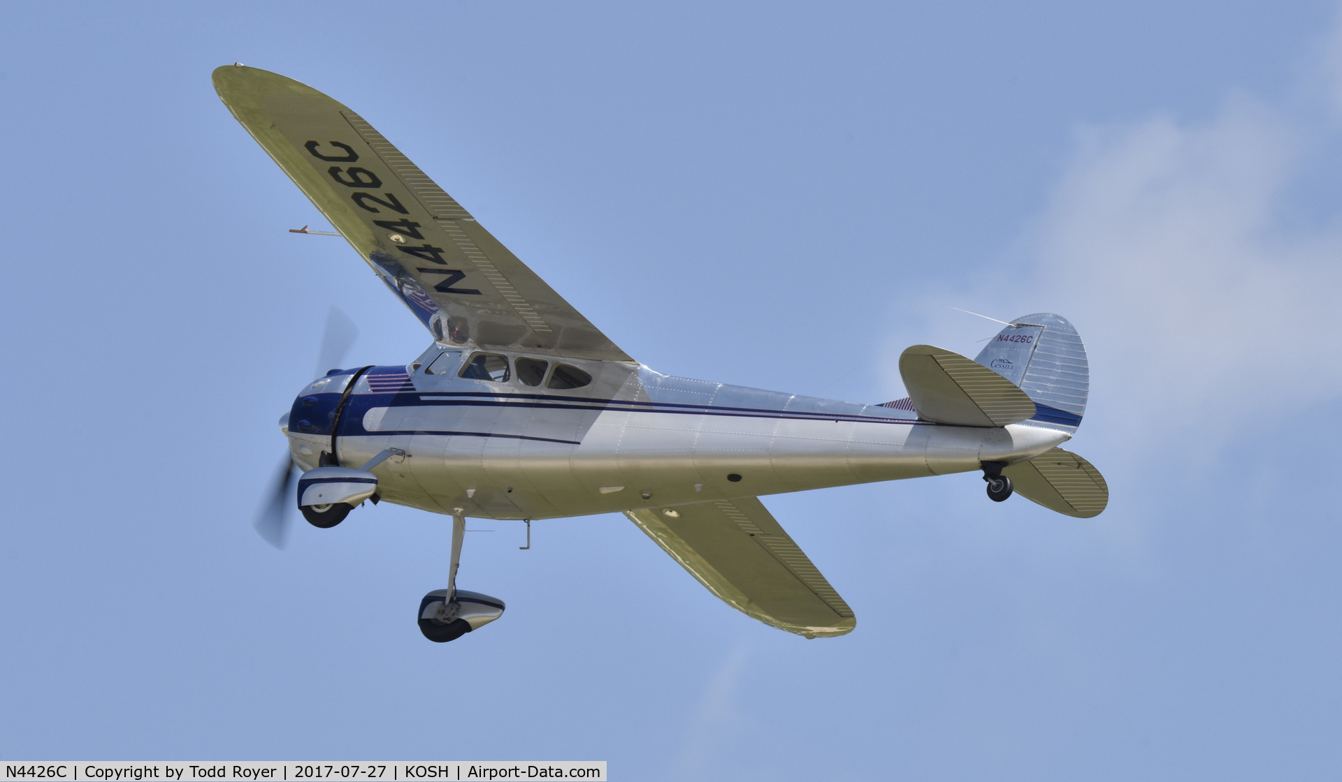 N4426C, 1953 Cessna 195 C/N 16011, Airventure 2017