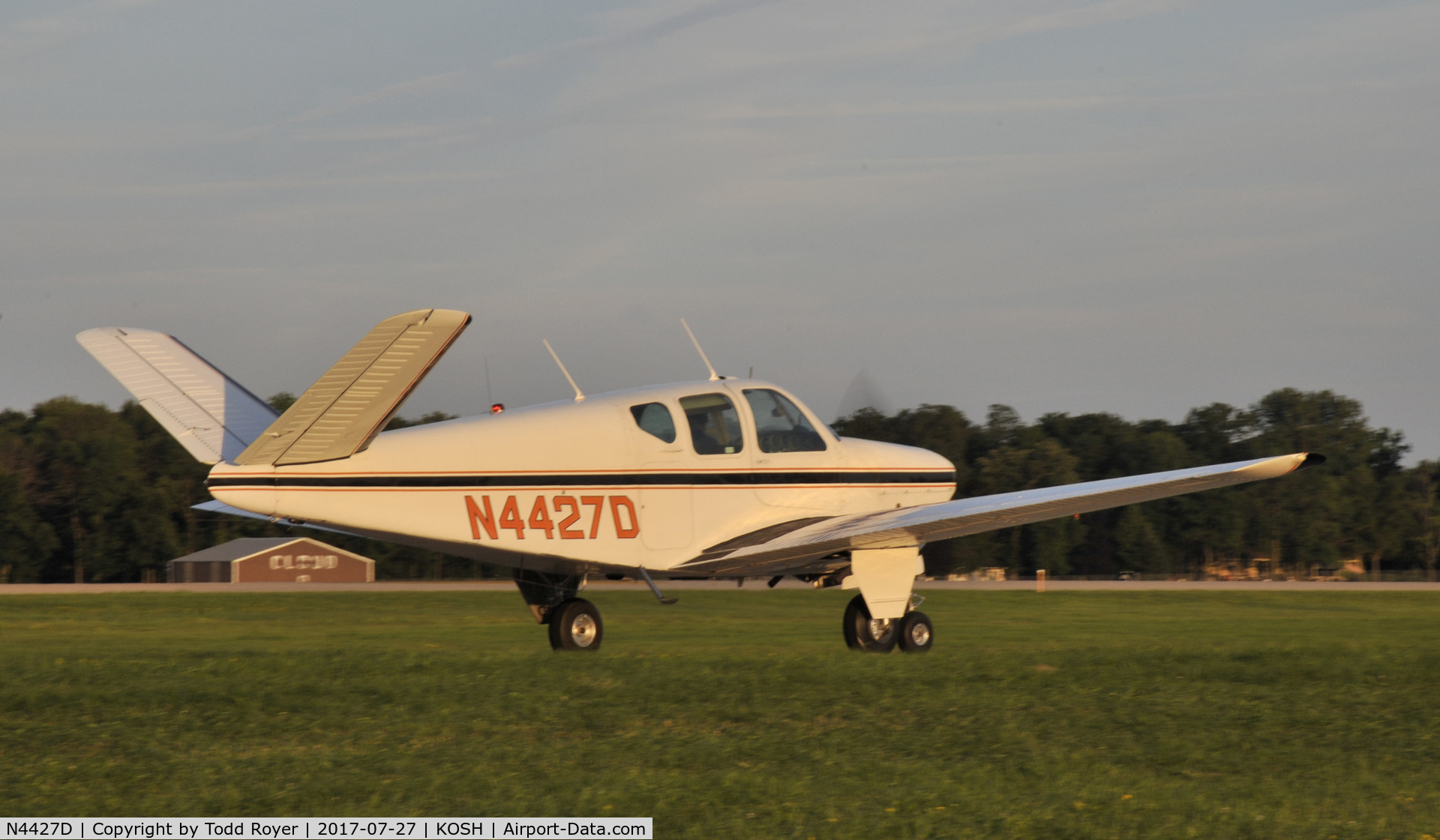 N4427D, 1956 Beech G35 Bonanza C/N D-4568, Airventure 2017