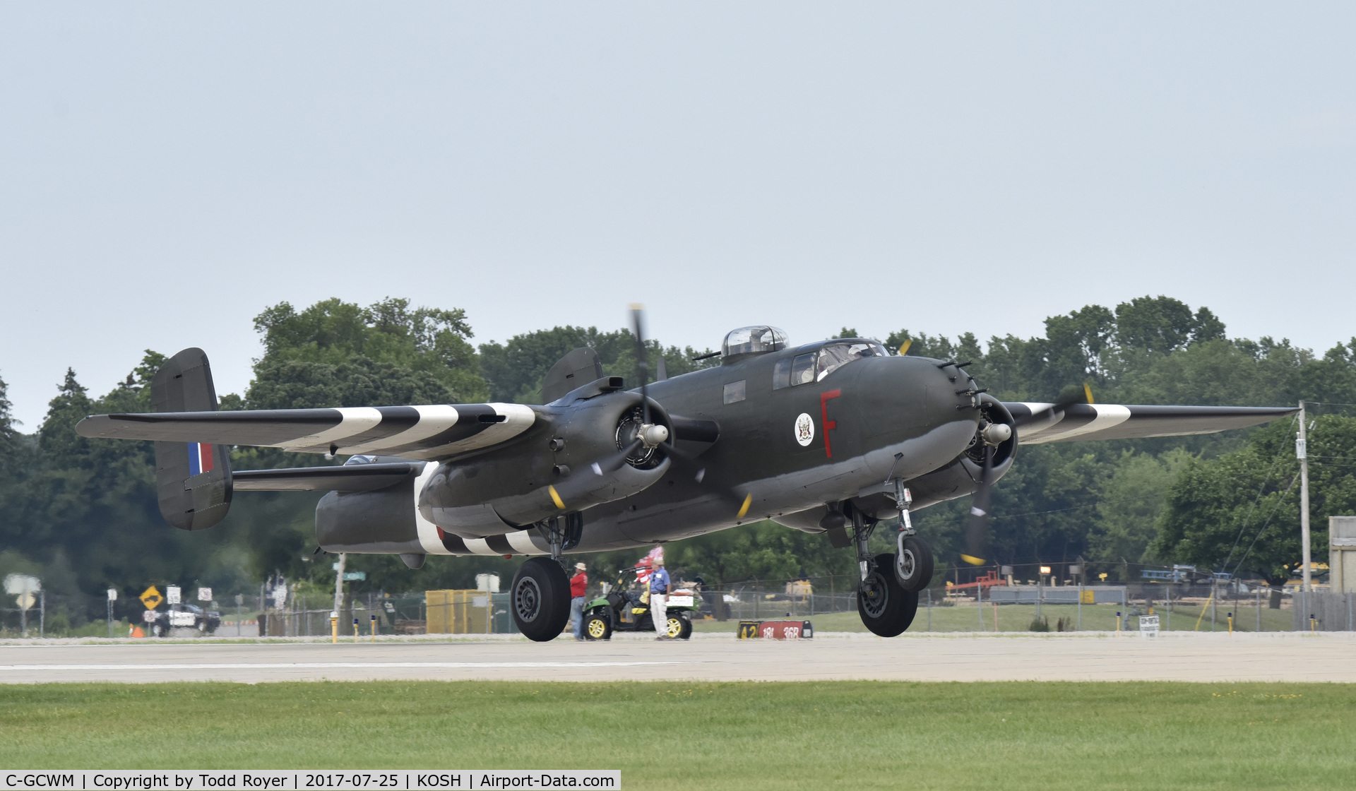 C-GCWM, 1945 North American B-25J Mitchell Mitchell C/N 108-47734, Airventure 2017