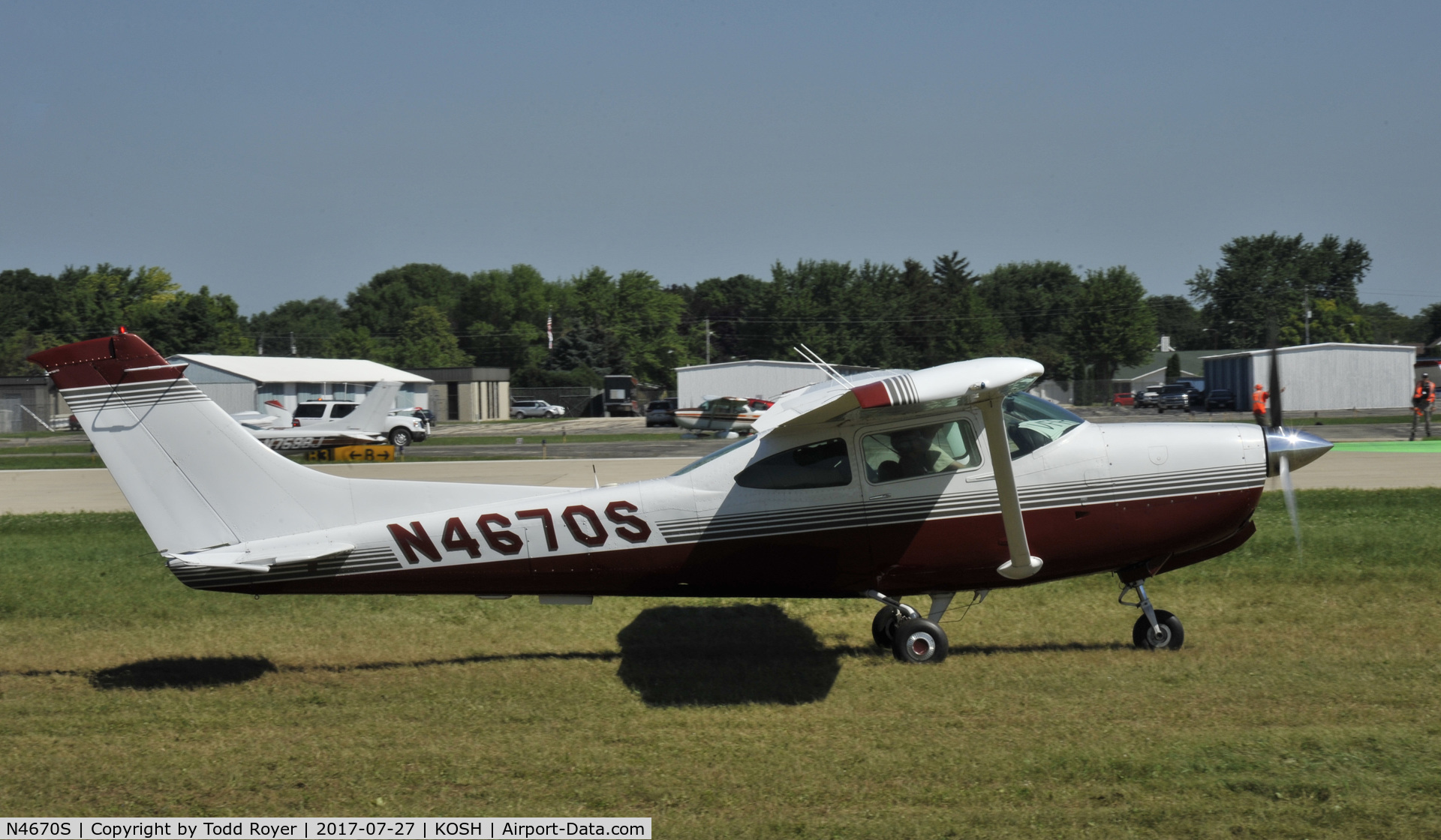 N4670S, 1979 Cessna TR182 Turbo Skylane RG C/N R18201375, Airventure 2017