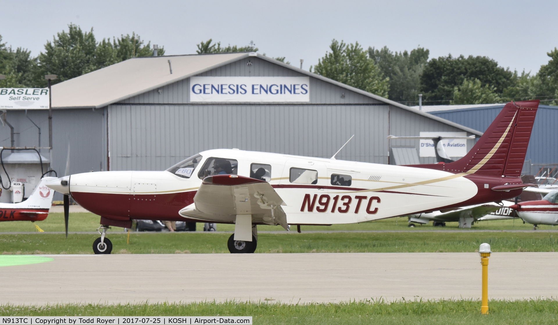 N913TC, 2000 Piper PA-32R-301T Turbo Saratoga C/N 3257157, Airventure 2017