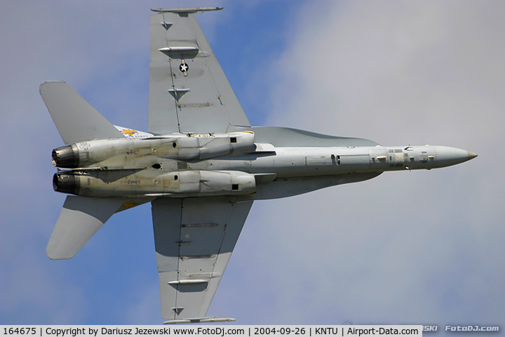 164675, McDonnell Douglas F/A-18C Hornet C/N 1105, F/A-18C Hornet 164675 AJ-401 from VFA-87 