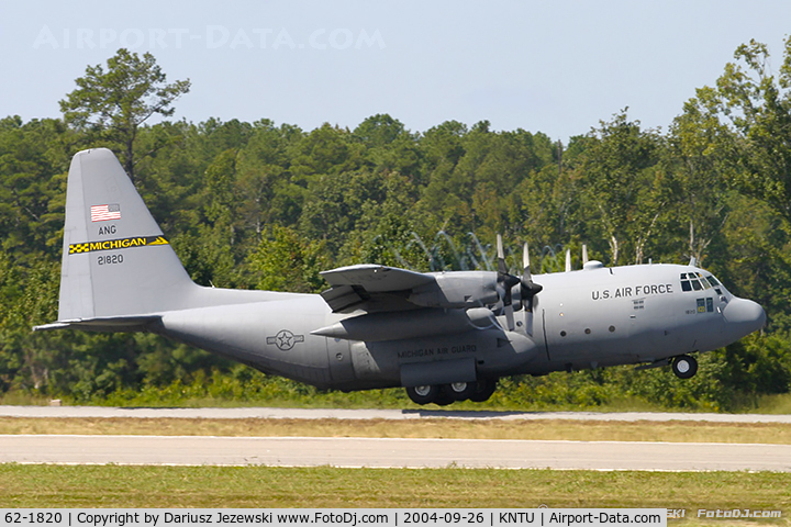 62-1820, 1962 Lockheed C-130E Hercules C/N 382-3783, C-130E Hercules 62-1820  from 171st AS 