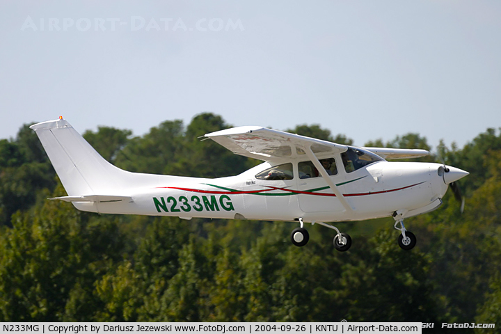 N233MG, 1980 Cessna R182 Skylane RG C/N R18201541, Cessna R182 Skylane RG  C/N R18201541, N233MG