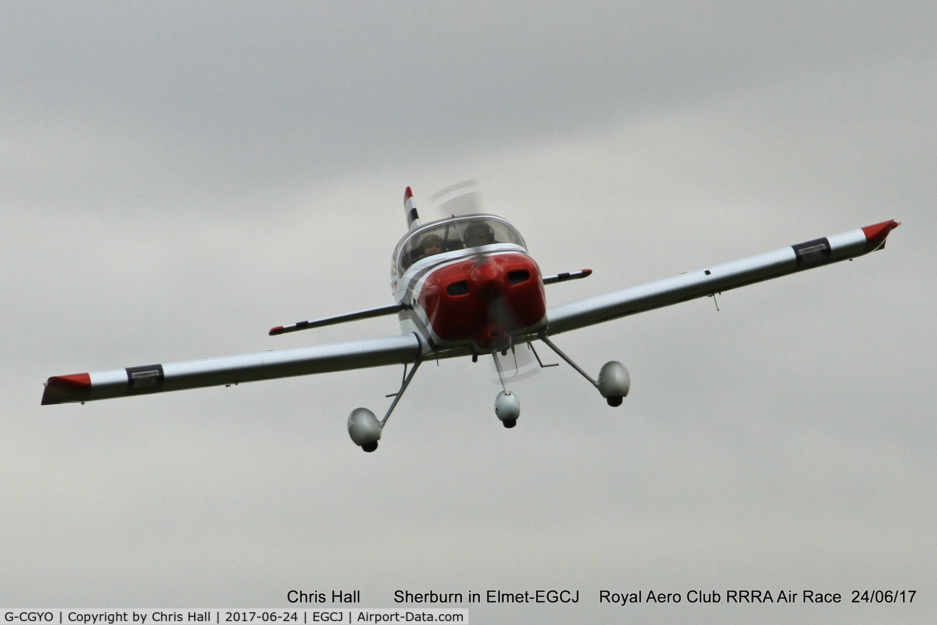 G-CGYO, 2005 Vans RV-6A C/N 24704, Royal Aero Club RRRA Air Race