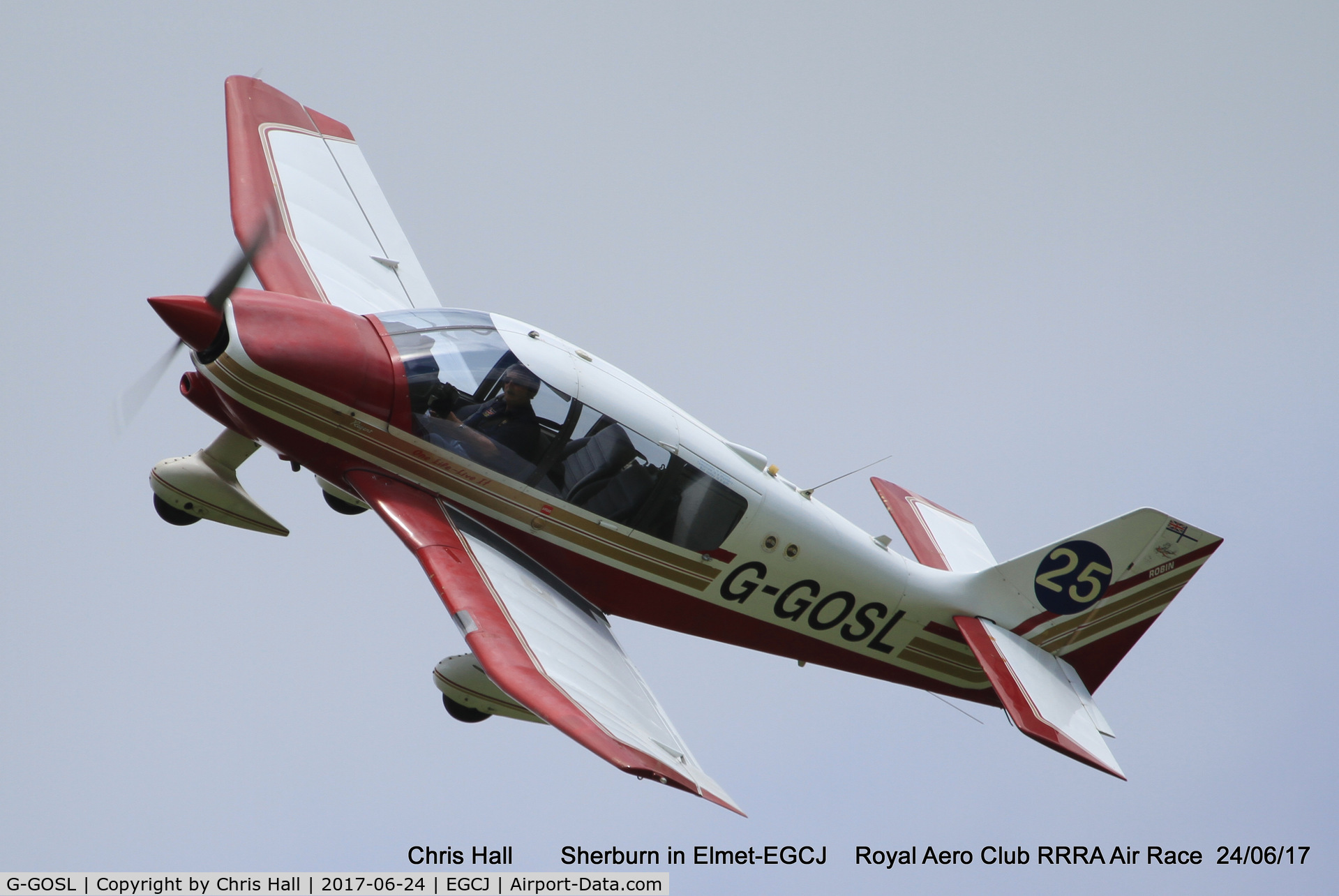 G-GOSL, 1990 Robin DR-400-180 Regent Regent C/N 1974, Royal Aero Club RRRA Air Race
