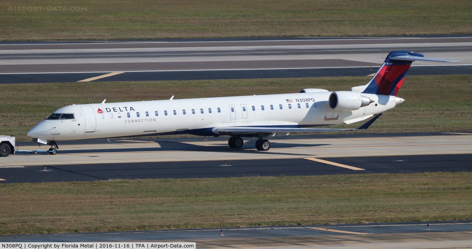 N308PQ, 2014 Bombardier CRJ-900LR (CL-600-2D24) C/N 15308, Delta Connection
