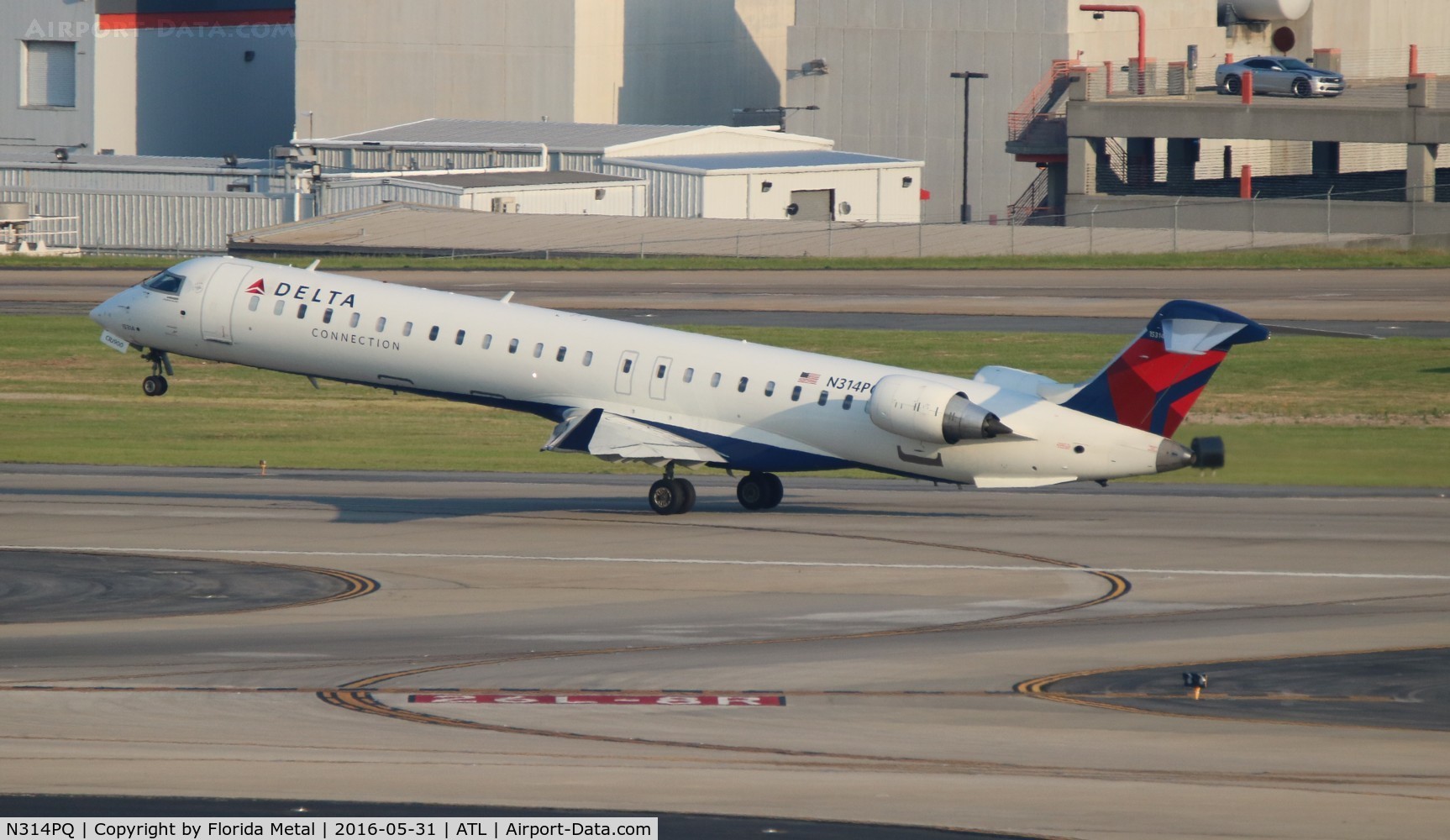N314PQ, 2014 Bombardier CRJ-900ER (CL-600-2D24) C/N 15314, Delta Connection