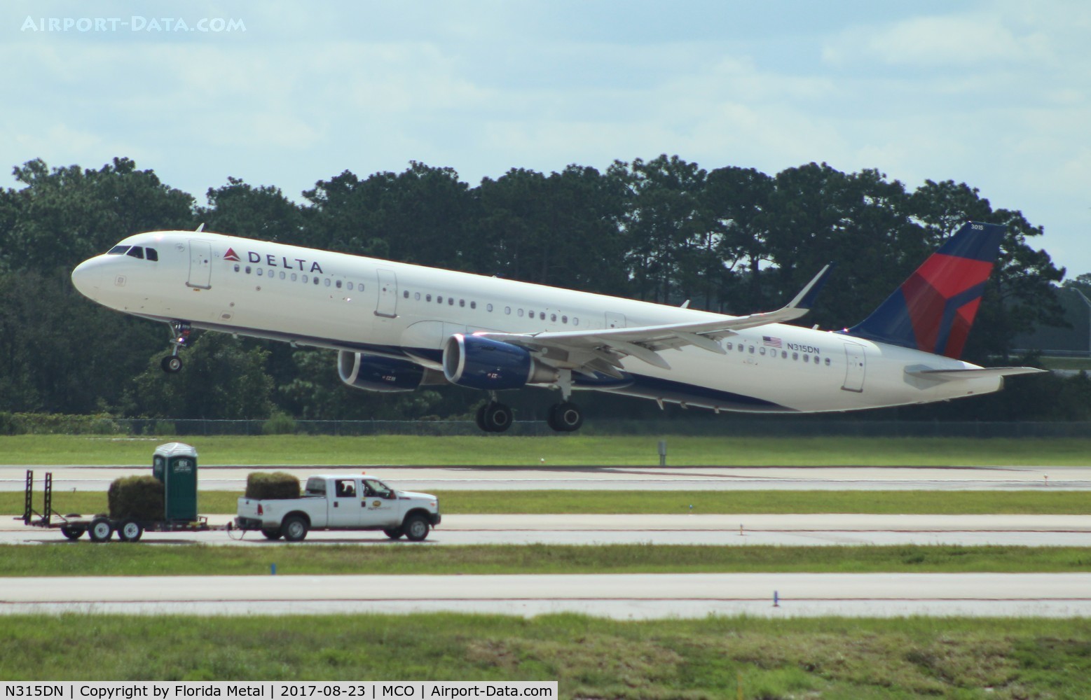 N315DN, 2016 Airbus A321-211 C/N 7436, Delta
