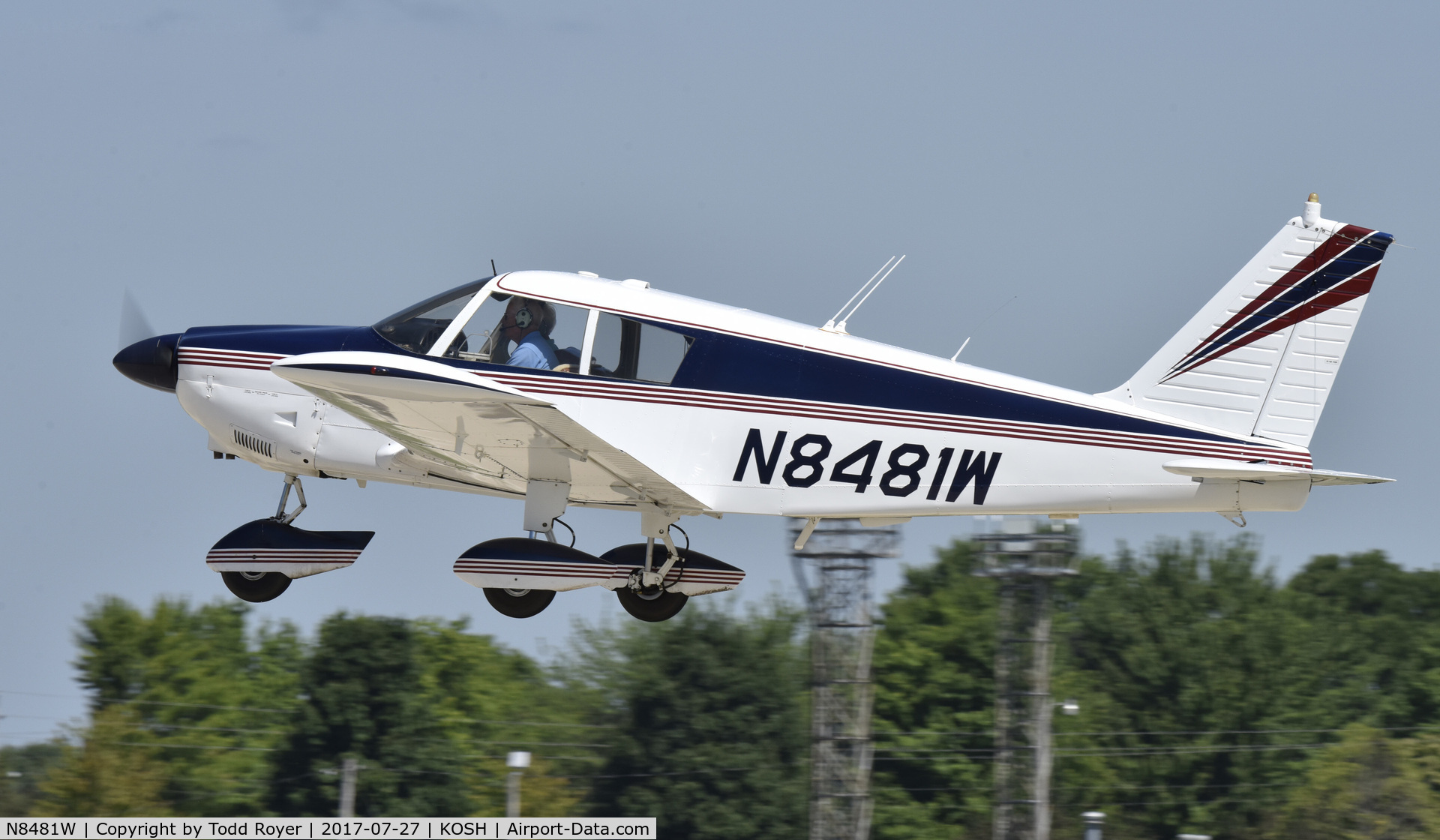 N8481W, 1965 Piper PA-28-180 Cherokee C/N 28-2725, Airventure 2017
