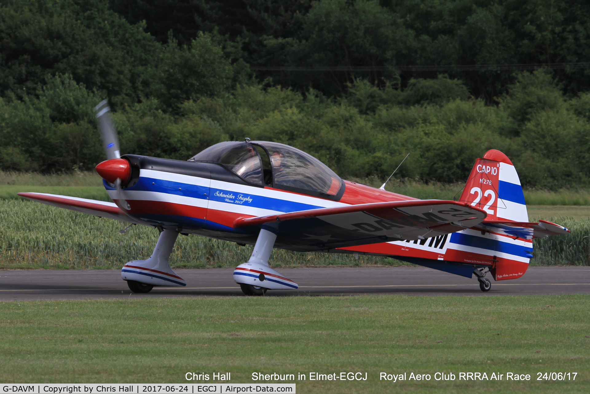 G-DAVM, 1998 Mudry CAP-10B C/N 278, Royal Aero Club RRRA Air Race