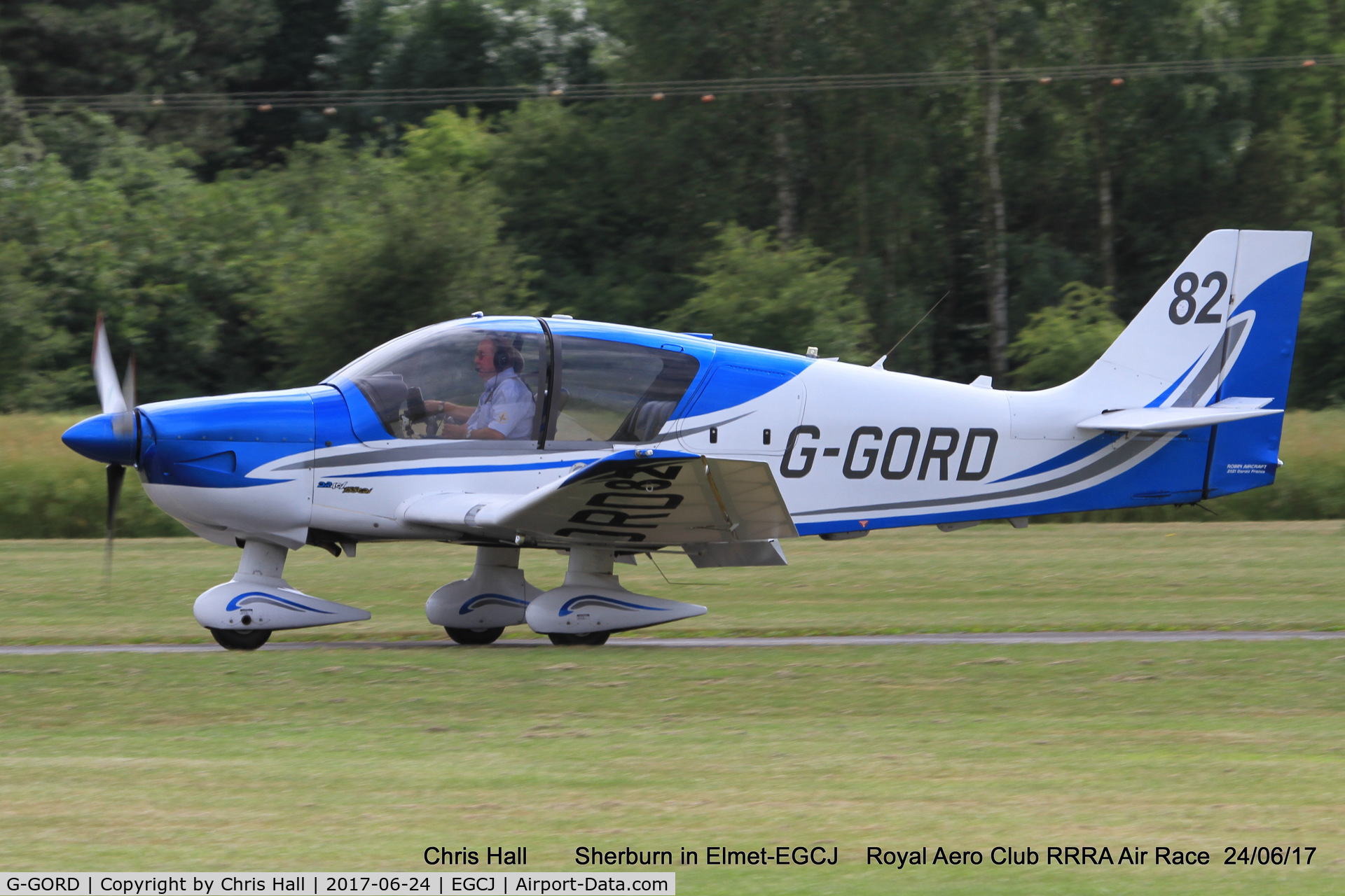 G-GORD, 2014 Robin DR-400-140B Major Major C/N 2669, Royal Aero Club RRRA Air Race