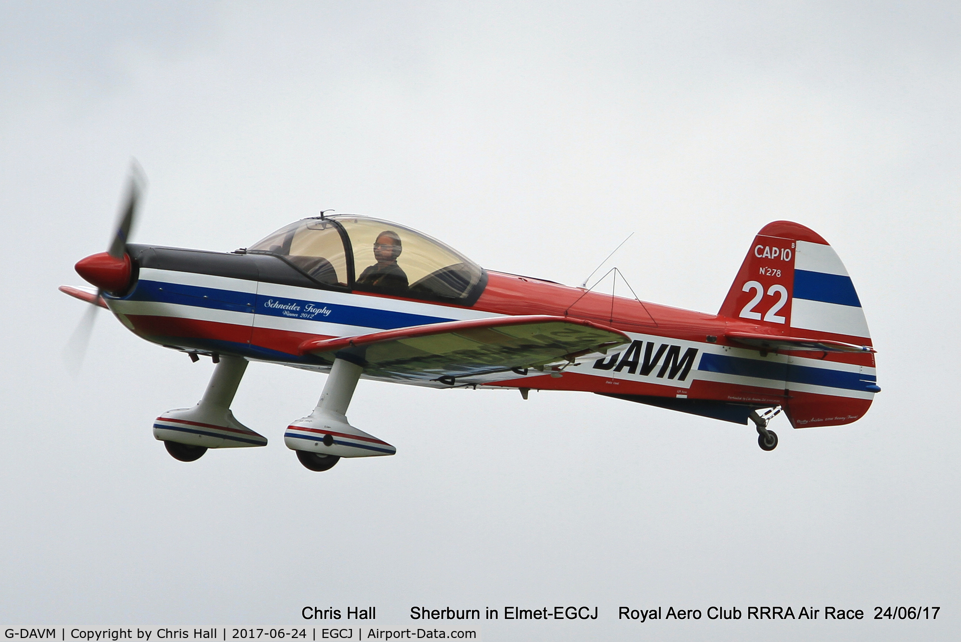 G-DAVM, 1998 Mudry CAP-10B C/N 278, Royal Aero Club RRRA Air Race