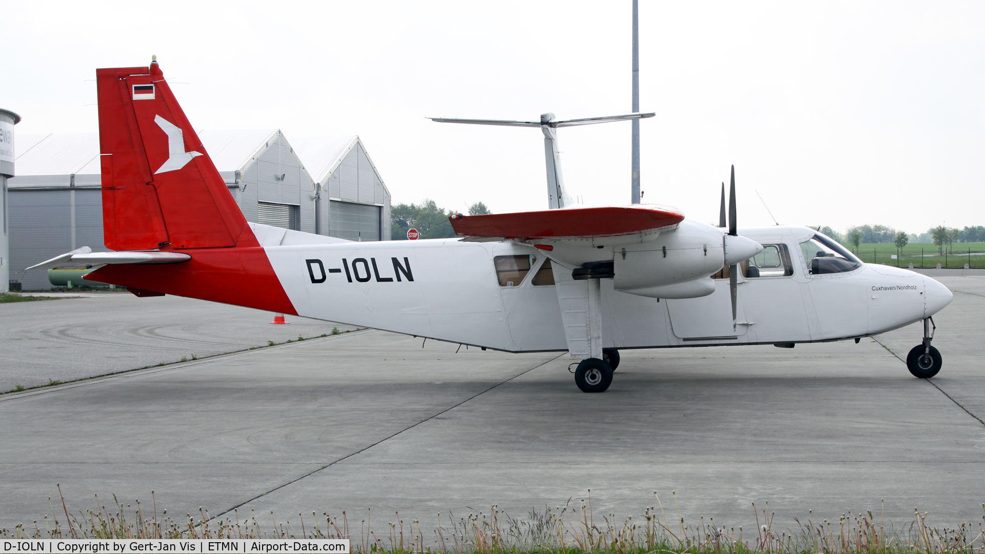 D-IOLN, Britten-Norman BN-2A-26 Islander C/N 2043, Parked on ramp